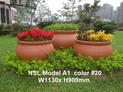 NSL Model A1 Fibreglass Reinforced Planters