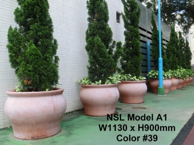 NSL Model A1 Fibreglass Reinforced Planters