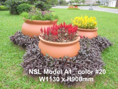 NSL Model A1 Fibreglass Reinforced Planters