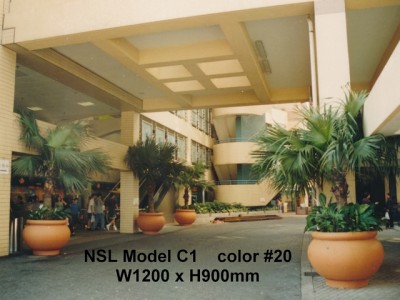 NSL Model C1 Fibreglass Reinforced Planters