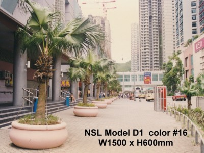 NSL Model D1 Fibreglass Reinforced Planters
