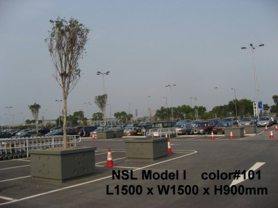 NSL Model I Fibreglass Reinforced Planters