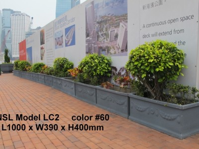 NSL Model LC2 Fibreglass Reinforced Planters