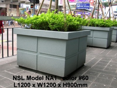 NSL Model NA1 Fibreglass Reinforced Planters