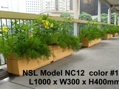 NSL Model NC12 Fibreglass Reinforced Planters