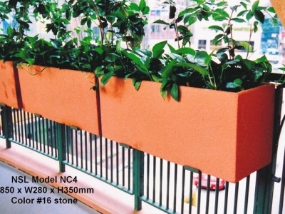 NSL Model NC4 Fibreglass Reinforced Planters