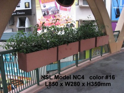 NSL Model NC4 Fibreglass Reinforced Planters