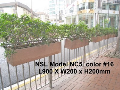 NSL Model NC5 Fibreglass Reinforced Planters
