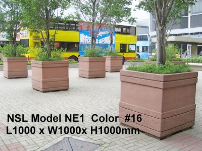 NSL Model NE1 Fibreglass Reinforced Planters