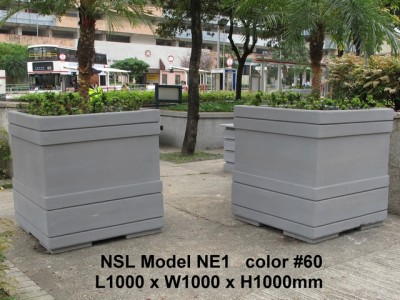 NSL Model NE1 Fibreglass Reinforced Planters