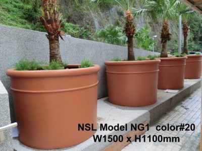 NSL Model NG1 Fibreglass Reinforced Planters