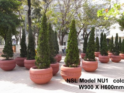 NSL Model NU1 Fibreglass Reinforced Planters