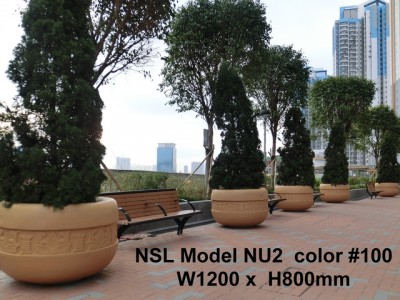 NSL Model NU2 Fibreglass Reinforced Planters