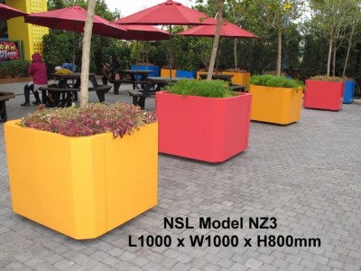 NSL Model NZ3 Fibreglass Reinforced Planters