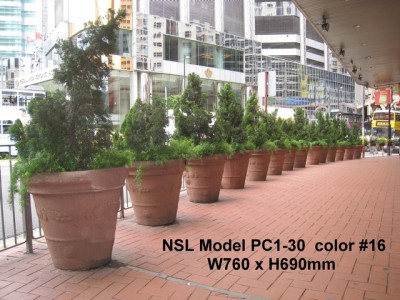 NSL Model PC1-30 Fibreglass Reinforced Planters