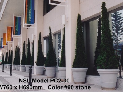NSL Model PC2-30 Fibreglass Reinforced Planters
