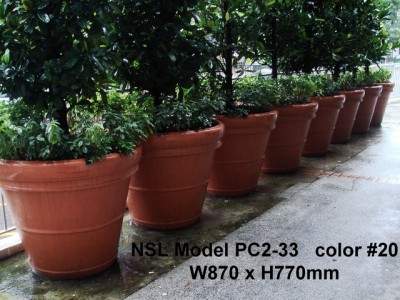 NSL Model PC2-33 Fibreglass Reinforced Planters