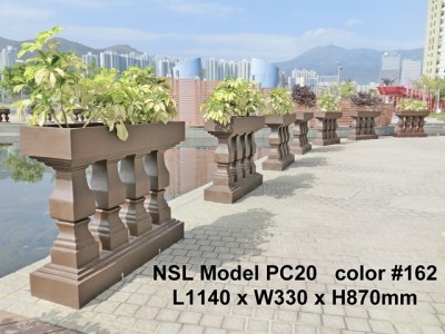 NSL Model PC20 Fibreglass Reinforced Planters