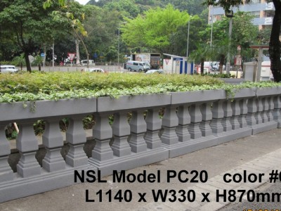 NSL Model PC20 Fibreglass Reinforced Planters