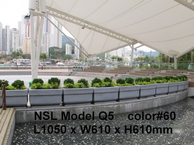 NSL Model Q5 Fibreglass Reinforced Planters