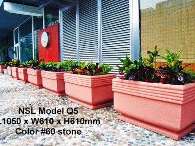 NSL Model Q5 Fibreglass Reinforced Planters