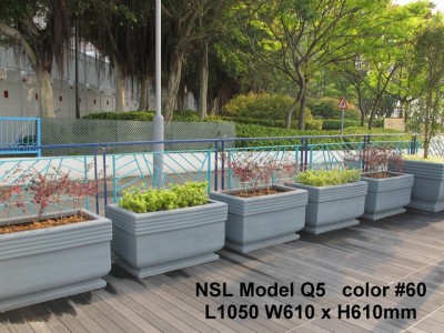 NSL Model Q5 Fibreglass Reinforced Planters