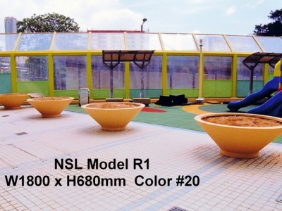 NSL Model R1 Fibreglass Reinforced Planters