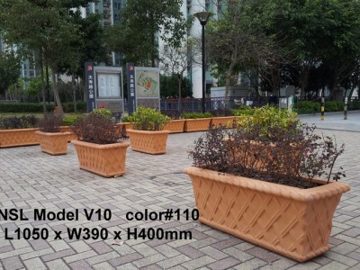 NSL Model V10 Fibreglass Reinforced Planters