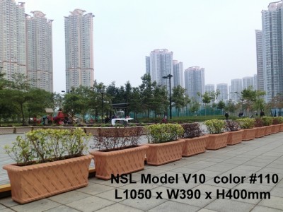 NSL Model V10 Fibreglass Reinforced Planters