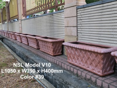 NSL Model V10 Fibreglass Reinforced Planters