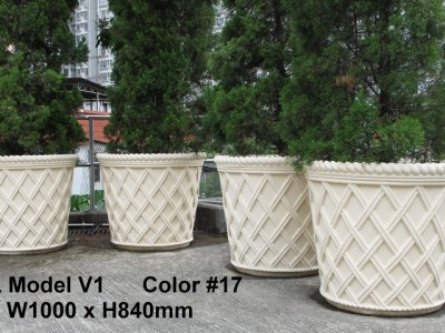 NSL Model V1 Fibreglass Reinforced Planters